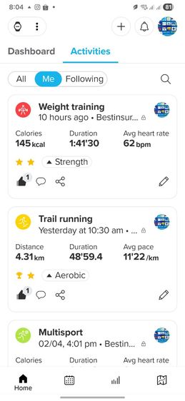 Suunto 9 baro Sport Watch แบตอึด รูปที่ 14