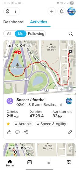 Suunto 9 baro Sport Watch แบตอึด รูปที่ 13