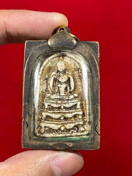 🔥 ร้านแนะนำดีเยี่ยม สมเด็จพุทธช้อน ขาสิงห์สามชั้น วัดเขาตะเครา จ.เพชรบุรี พร้อมเลี่ยมกรอบเก่า องค์สภาพสวยสมบูรณ์ 