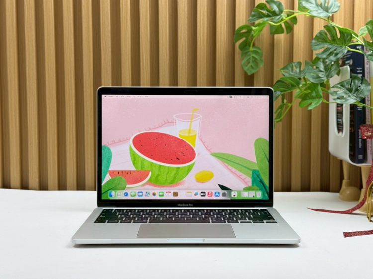 Apple Macbook Pro 13 Inch แมค โอเอส 8 กิกะไบต์ อื่นๆ ไม่ใช่ MacBook Pro (13.3-inch,2020 Two Thunderbolt 3 ports) Ram8GB SSD256GB Silver