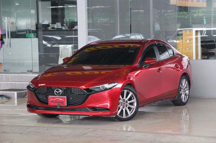 Mazda Mazda3 2020 2.0 S Sedan เบนซิน ไม่ติดแก๊ส เกียร์อัตโนมัติ แดง
