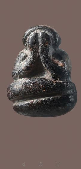 ปิดตาหลวงพ่อแก้ว​ พิมพ์ปั้นลอยองค์​ วัดปากทะเลจ.เพชรบุรี รูปที่ 6