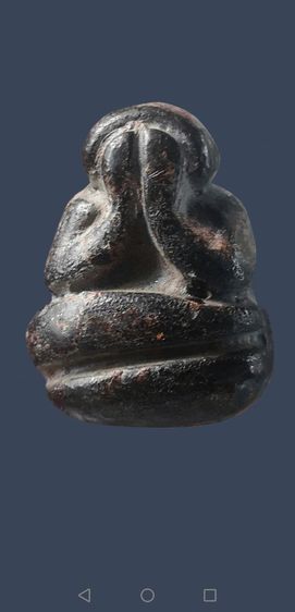 ปิดตาหลวงพ่อแก้ว​ พิมพ์ปั้นลอยองค์​ วัดปากทะเลจ.เพชรบุรี รูปที่ 4