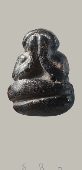 ปิดตาหลวงพ่อแก้ว​ พิมพ์ปั้นลอยองค์​ วัดปากทะเลจ.เพชรบุรี รูปที่ 3