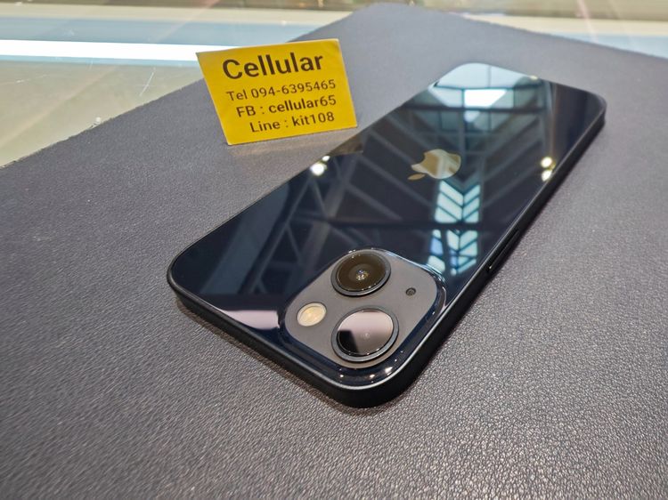iPhone 13 128GB ประกันศูนย์ไทย3เดือนกว่า แบต100 สภาพสวยมาก รูปที่ 3