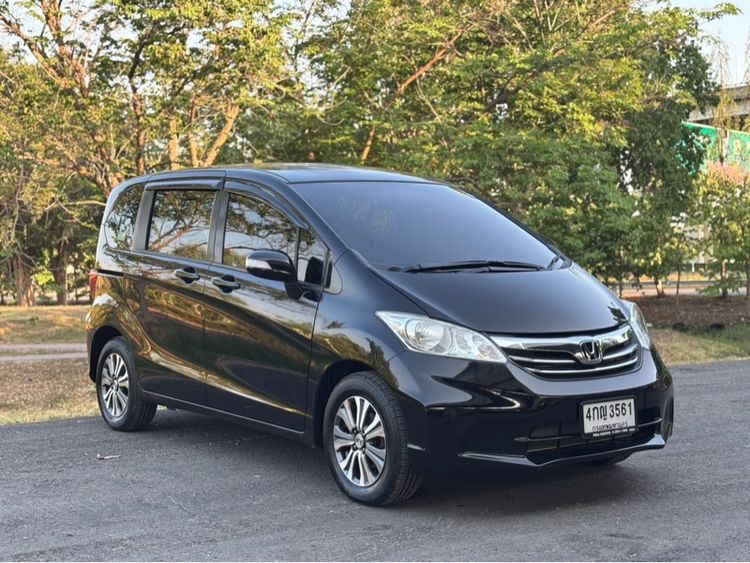 Honda Freed 2013 1.5 E Van เบนซิน ไม่ติดแก๊ส เกียร์อัตโนมัติ ดำ รูปที่ 2