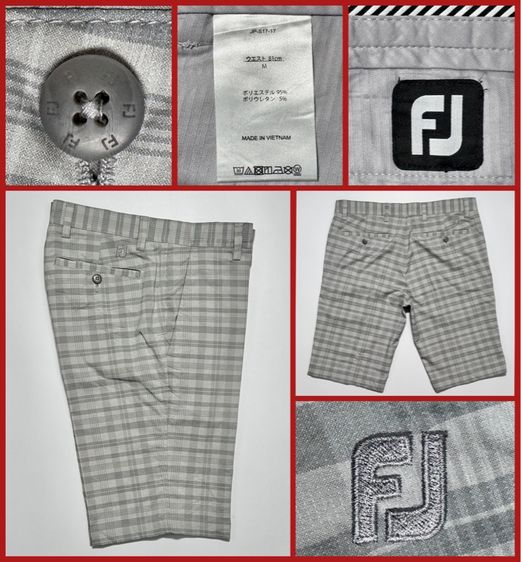 กางเกงขาสั้น FootJoy ของแท้ แบบสวย สไตล์กอล์ฟ
