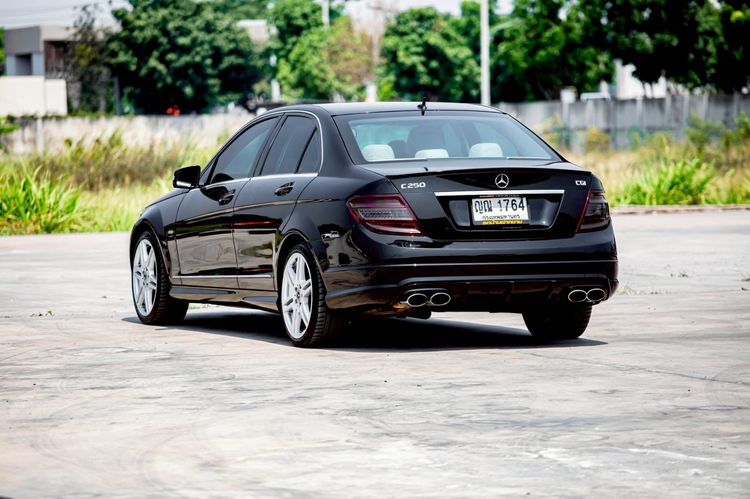 Mercedes-Benz C-Class 2011 C250 CGI Sedan เบนซิน เกียร์อัตโนมัติ ดำ รูปที่ 3