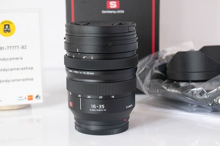 กล้องมิลเลอร์เลส ไม่กันน้ำ Panasonic Lumix S Pro 16-35mm F4 เลนส์ศูนย์ สภาพสวย