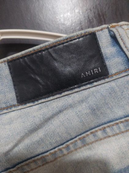กางเกงยีนส์ AMIRI มือ 2 เอว  32-33 ผ้ายืด ทรงเดฟ รูปที่ 4
