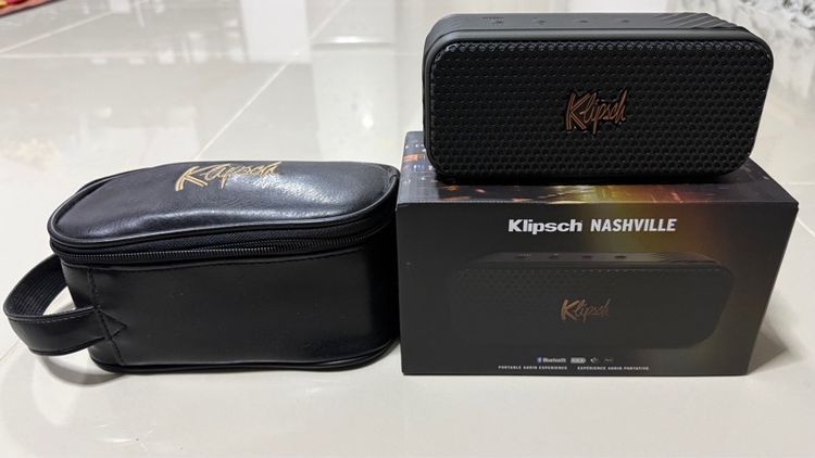 Klipsch Nashville Portable Bluetooth Speaker Black ลำโพงบลูทูธมือสอง รูปที่ 8