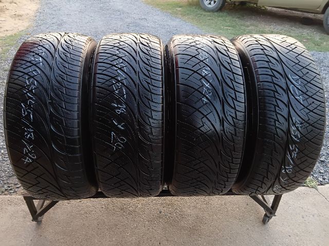 ยางชุด ดีสโตน 255-55-18 ปี2124 สภาพสวย รูปที่ 2