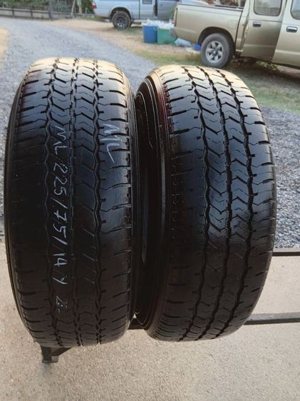 ยางคู่ มิชลิน Xcd 225-75-14 ปี22 สภาพสวย รูปที่ 8