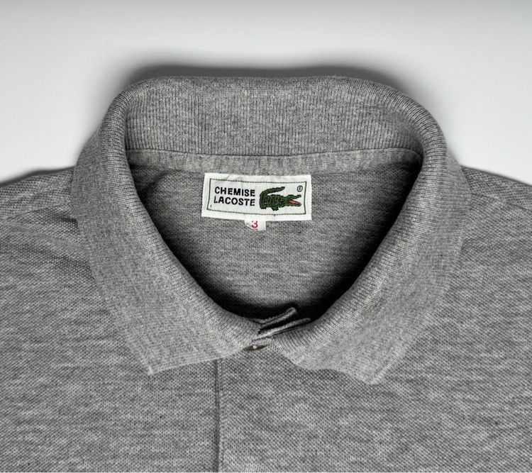 ⚠️เหมือนใหม่‼️เสื้อโปโล LACOSTE ของแท้ MADE IN JAPAN  รูปที่ 6