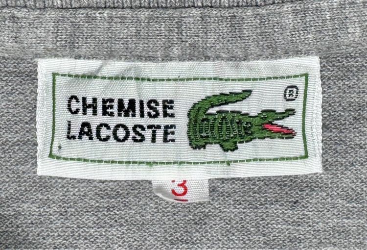 ⚠️เหมือนใหม่‼️เสื้อโปโล LACOSTE ของแท้ MADE IN JAPAN  รูปที่ 2