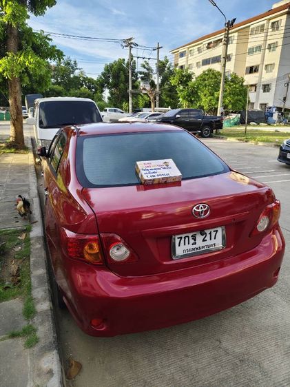 Toyota Corolla 2008 1.6 Sedan เบนซิน LPG เกียร์ธรรมดา แดง รูปที่ 4