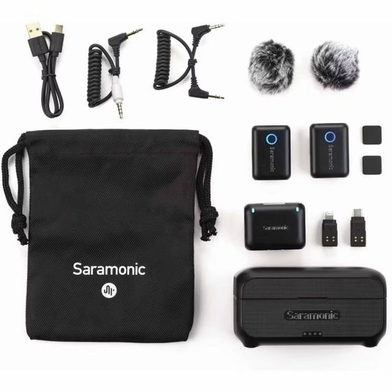 ไมค์ SARAMONIC  Blink500 B2 ใช้ได้ทั้งมือถือและกล้องดิจิตอล รูปที่ 10