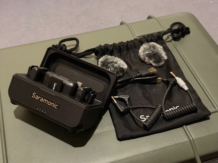 ไมค์ SARAMONIC  Blink500 B2 ใช้ได้ทั้งมือถือและกล้องดิจิตอล รูปที่ 7