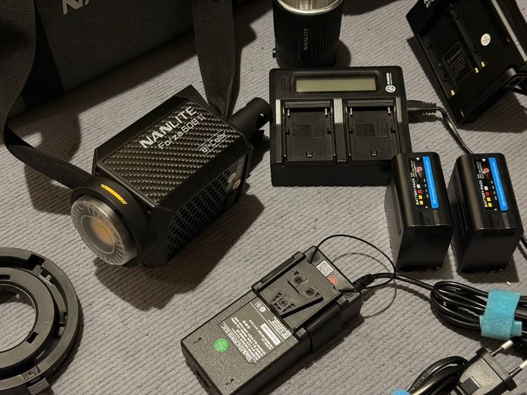 Nanlite Forza 60B II พร้อมอุปกรณ์และแบตเตอรี่ สภาพสวยนอนกล่อง รูปที่ 3