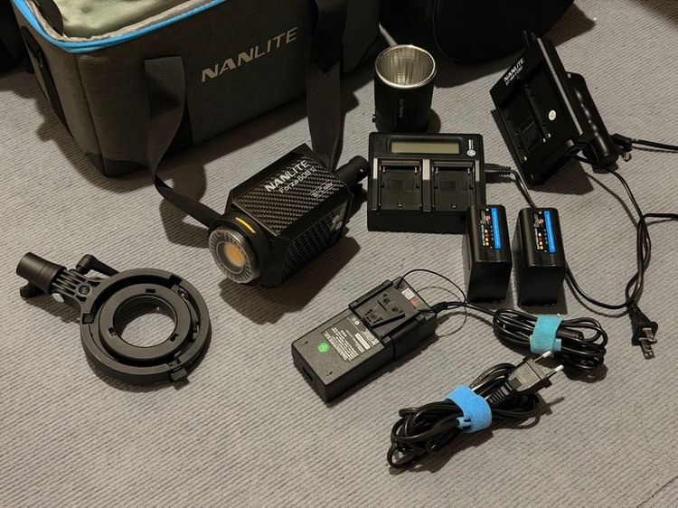 Nanlite Forza 60B II พร้อมอุปกรณ์และแบตเตอรี่ สภาพสวยนอนกล่อง รูปที่ 2