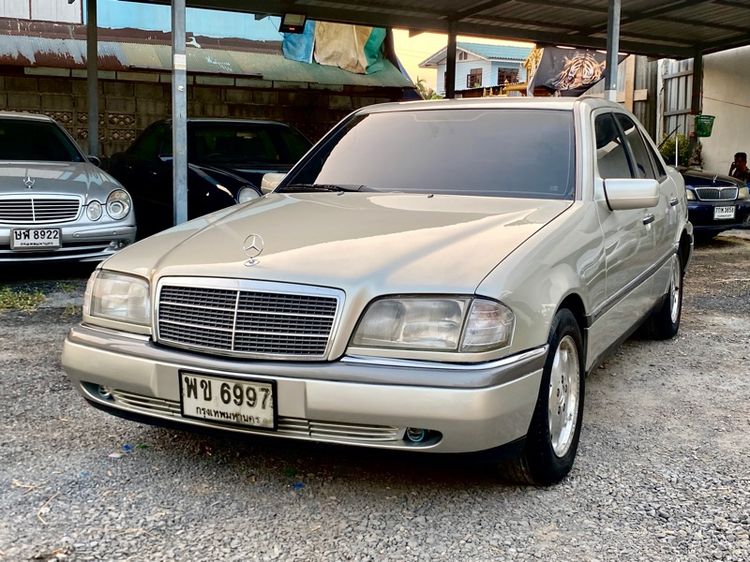 Mercedes-Benz C-Class 1996 C220 Sedan เบนซิน ไม่ติดแก๊ส เกียร์อัตโนมัติ บรอนซ์ทอง รูปที่ 2