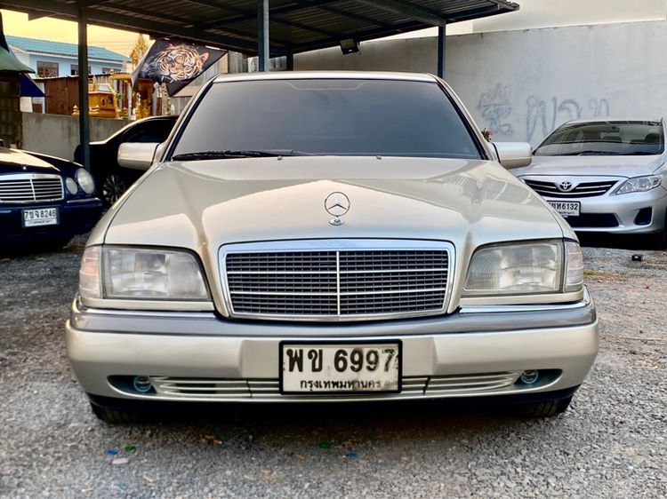 Mercedes-Benz C-Class 1996 C220 Sedan เบนซิน ไม่ติดแก๊ส เกียร์อัตโนมัติ บรอนซ์ทอง รูปที่ 3