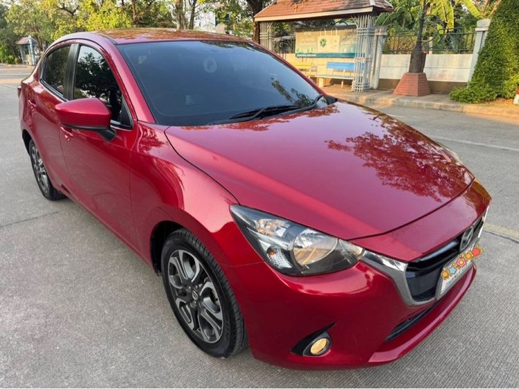 Mazda Mazda 2 2016 1.5 XD High Connect Sedan เบนซิน เกียร์อัตโนมัติ แดง รูปที่ 3