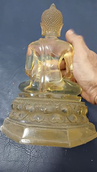 พระพุทธรูป หน้าตัก 5 นิ้ว สีน้ำผึ้ง ปี 2525 วัดปากน้ำภาษีเจริญ รูปที่ 3