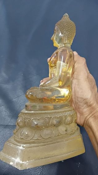 พระพุทธรูป หน้าตัก 5 นิ้ว สีน้ำผึ้ง ปี 2525 วัดปากน้ำภาษีเจริญ รูปที่ 2