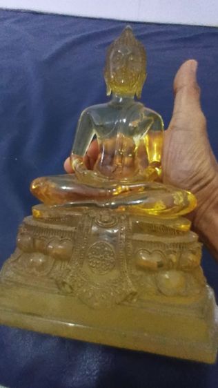 พระพุทธรูป หน้าตัก 5 นิ้ว สีน้ำผึ้ง ปี 2525 วัดปากน้ำภาษีเจริญ รูปที่ 8