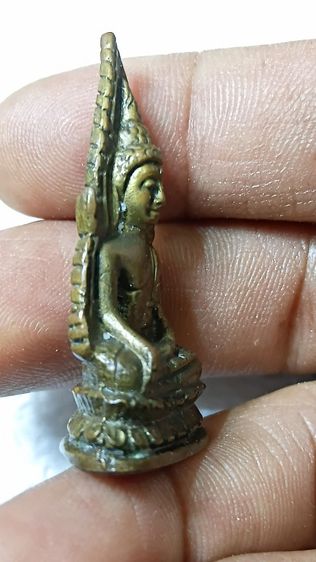 รูปหล่อทองเหลืองโบราณพระพุทธชินราช ตามภาพ รูปที่ 5