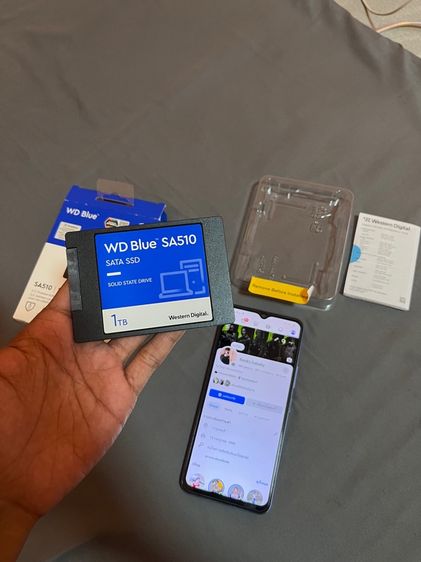 WD BLUE SSD SATA 1TB ครบกล่อง รูปที่ 3