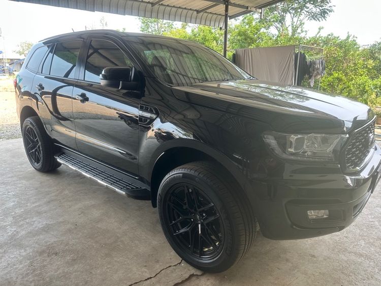 Ford Everest 2020 2.0 Titanium Utility-car ดีเซล ไม่ติดแก๊ส เกียร์อัตโนมัติ ดำ รูปที่ 4