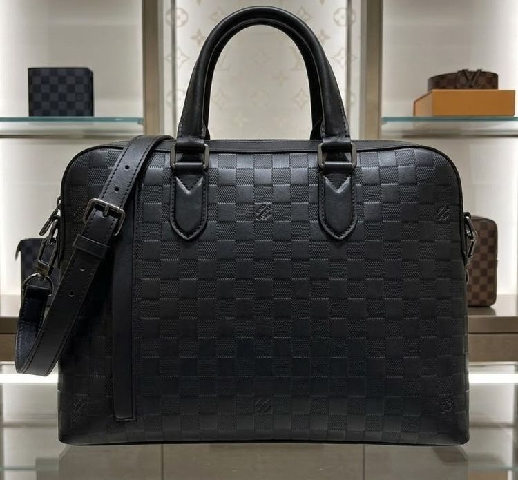 Louis Vuitton Porte-Documents Voyage PM (Damier Graphite Canvas)  รูปที่ 10