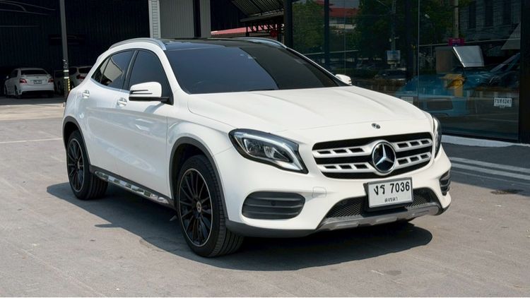 Mercedes-Benz GLA-Class 2020 GLA250 Utility-car เบนซิน ไม่ติดแก๊ส เกียร์อัตโนมัติ ขาว รูปที่ 3