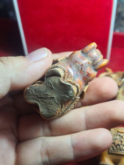 ช้างตัวละ 500-  มี6ตัว เนื้อกระเบื้องเคลือบเหมือนขุนแผนวัดใหญ่ชัยมงคล รูปที่ 7