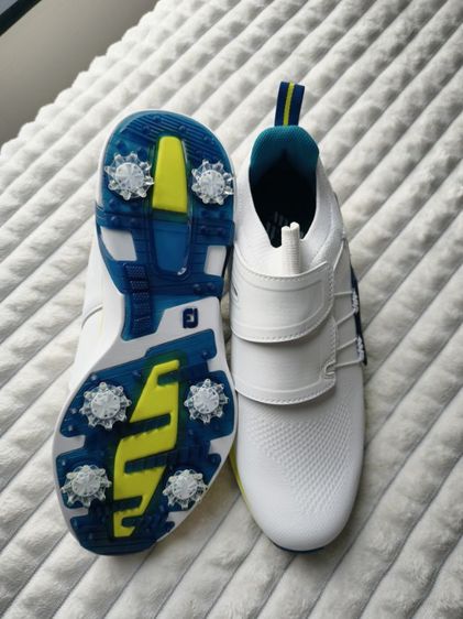 รองเท้ากอล์ฟ(ใหม่) Footjoy HyperFlex เบอร์ 7.5 US ซื้อมาตั้งใจจะใช้เองแต่ยังไม่เคยใส่ มีกล่องพร้อมส่งทันที  สนใจทักคุยราคาได้ครับ รูปที่ 6