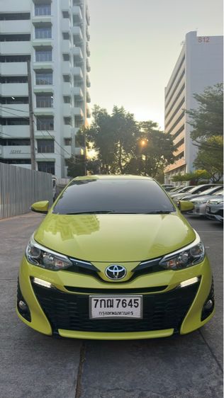 Toyota Yaris 2017 1.2 G Sedan เบนซิน ไม่ติดแก๊ส เกียร์อัตโนมัติ เขียว