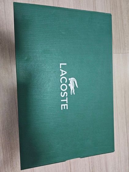 ขายรองเท้าLacoste สีขาว เบอร์10,43 ของใหม่ รูปที่ 7