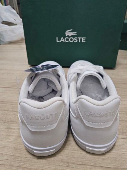 ขายรองเท้าLacoste สีขาว เบอร์10,43 ของใหม่ รูปที่ 3