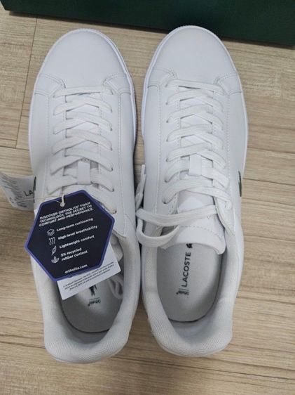 ขายรองเท้าLacoste สีขาว เบอร์10,43 ของใหม่ รูปที่ 4