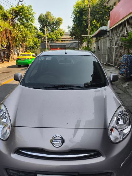 Nissan March 2010 1.2 E Sedan เบนซิน ไม่ติดแก๊ส เกียร์อัตโนมัติ โรสโกลด์