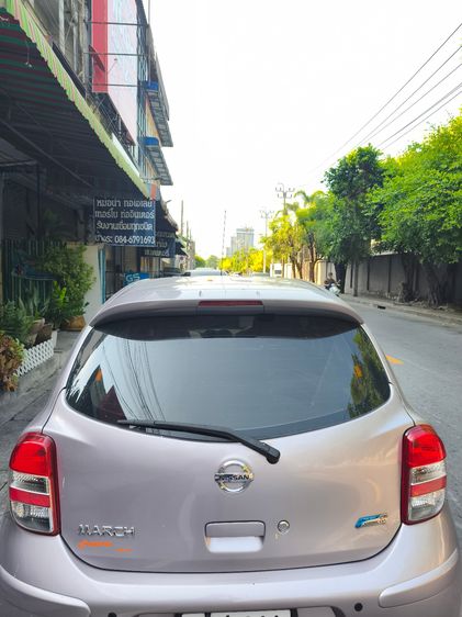 Nissan March 2010 1.2 E Sedan เบนซิน ไม่ติดแก๊ส เกียร์อัตโนมัติ โรสโกลด์ รูปที่ 3