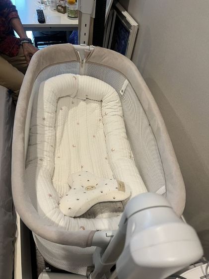 ขายเปลไฟฟ้า ไกวเอง แค่ 11,000 บาท ยี่ห้อ Prince and Princess รุ่น sleep and play auto swing ในห้างขาย 17,900 รูปที่ 8