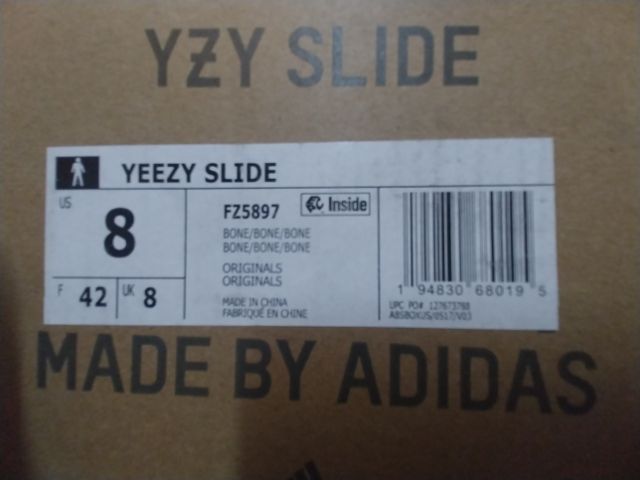 ขายรองเท้าแตะ adidas พร้อมกล่องใหม่ๆสีbone รูปที่ 5