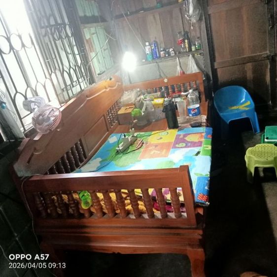 เตียงไม้แหย่งกว้าง95. 5ยาว190สูง65.5 รูปที่ 3