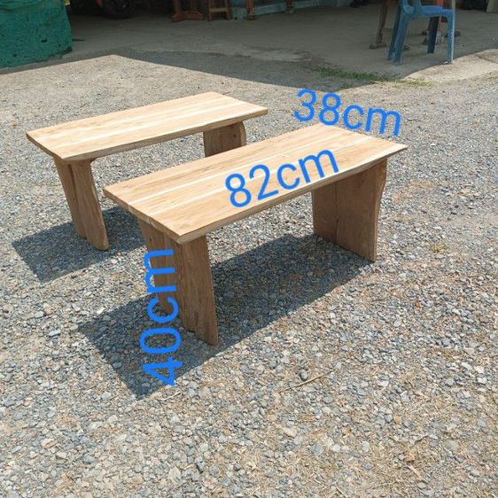 ชุดโต๊ะเก้าอี้กลม ทำจากไม้เนื้อแข็ง งานไม้เก่าประกอบใหม่ ท๊อปหน่30มิล รูปที่ 5