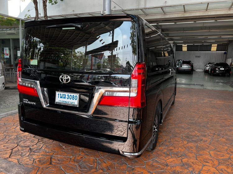 Toyota Majesty 2024 2.8 Premium Van ดีเซล ไม่ติดแก๊ส เกียร์อัตโนมัติ ดำ รูปที่ 3