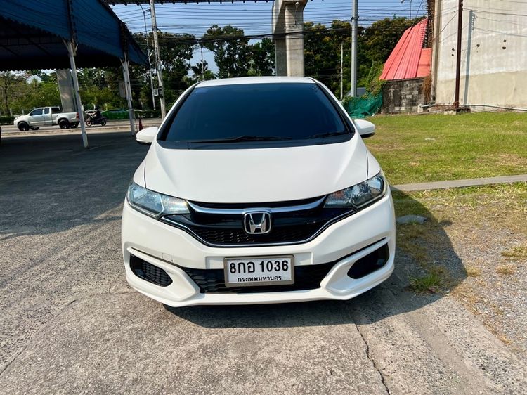 Honda Jazz 2019 1.5 S Sedan เบนซิน ไม่ติดแก๊ส เกียร์อัตโนมัติ ขาว รูปที่ 2