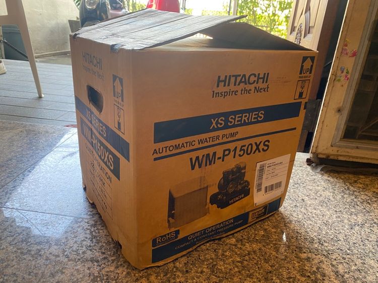 ปั๊มน้ำฮิตาชิ รุ่น WM-P150XS ขนาด 150 วัตต์ รูปที่ 2
